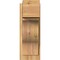 Ekena Millwork Funston Block Rough Sawn Outlooker, Western Red Cedar, 8"W x 14"D x 22"H OUT08X14X22FST05RWR - alternate 4
